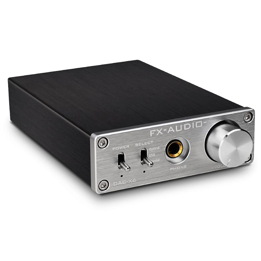 FX-Audio Mini DAC-X6 HiFi-dekoder 24Bit/96KHz USB/optisk/koaksial | HiFi-lyddekoder