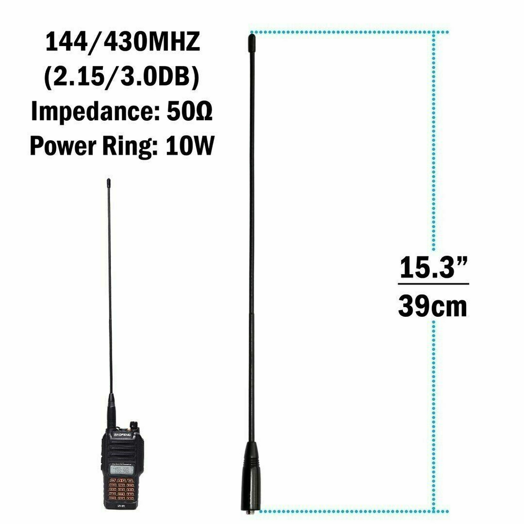 NA771 SMA Hun Antenne Dobbeltpakke | dual-band antennesæt
