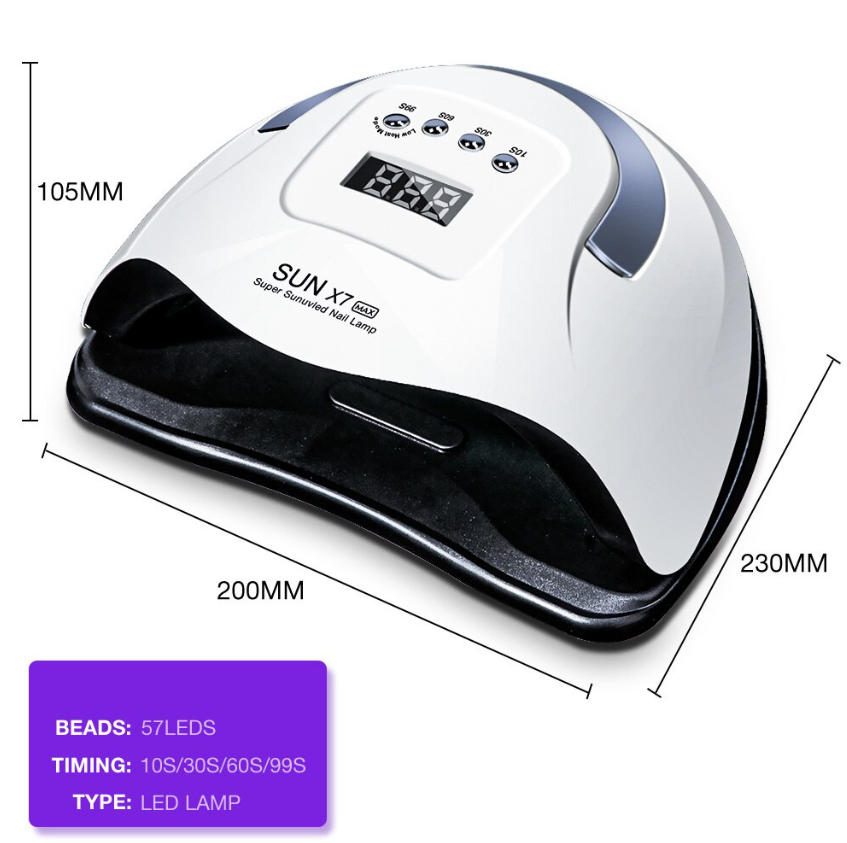 220W Quick-Dry LED Nail Lamp | quick dry nail lamp