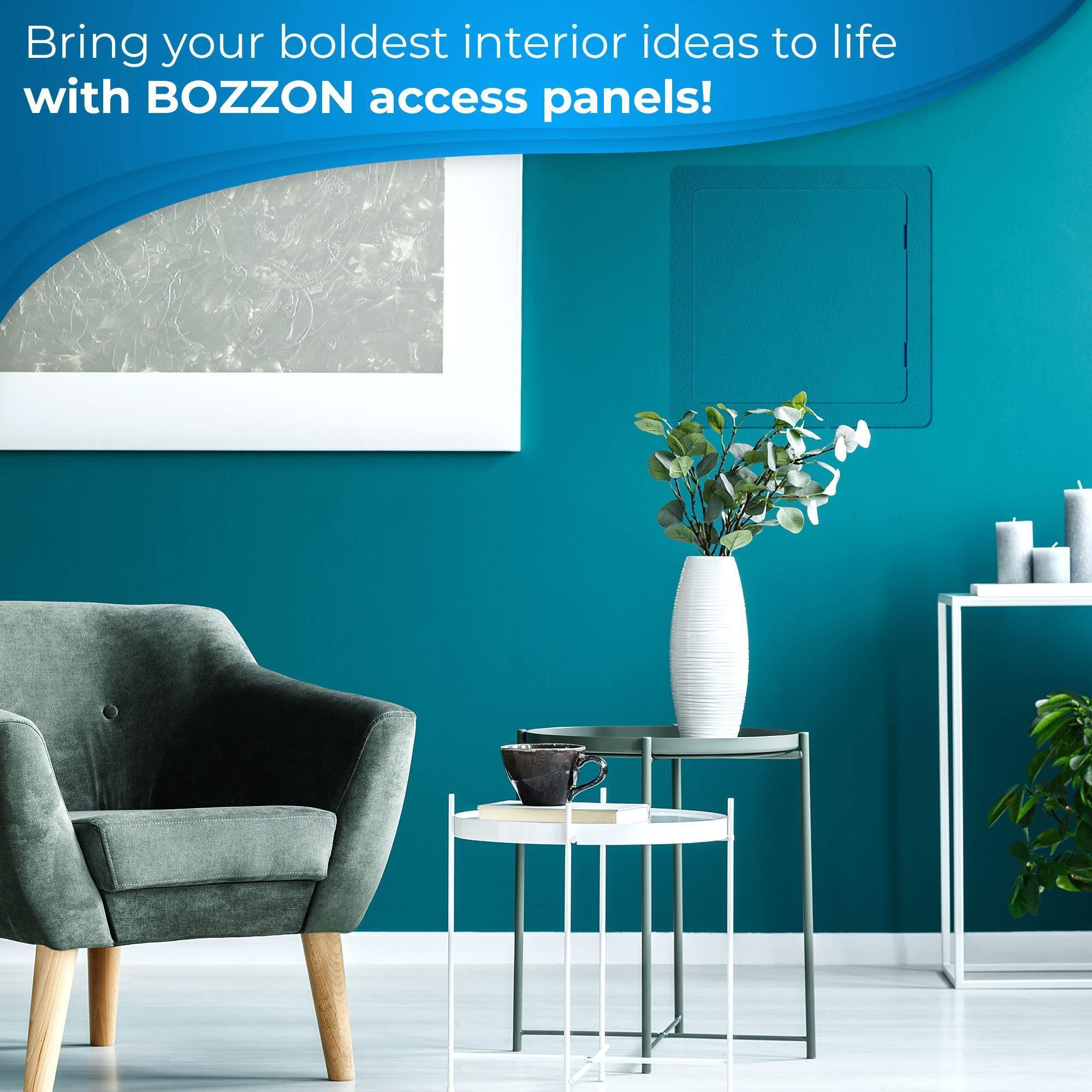 Access Panel for Drywall 22x22 inch Wall Hole Cover Access Door White Plastic | flush mount access door