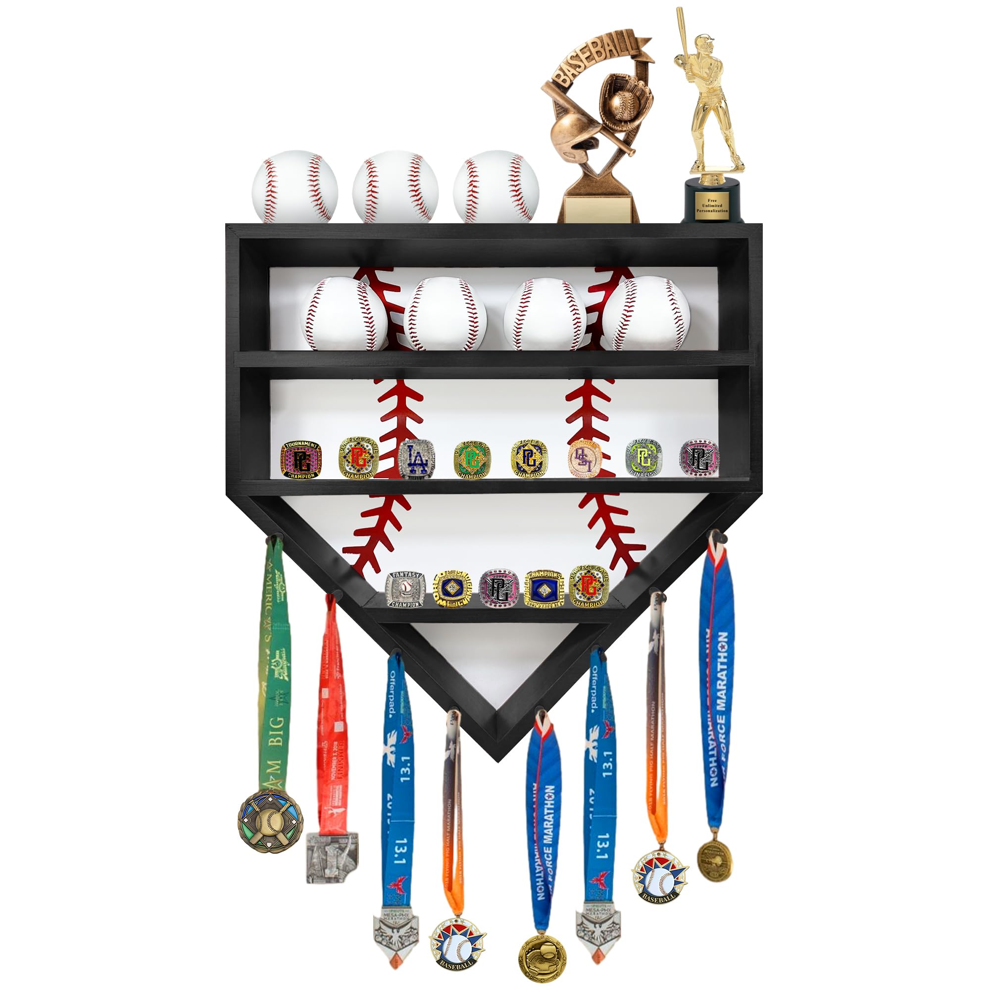 Montex Elite Baseball Display Wall Mount