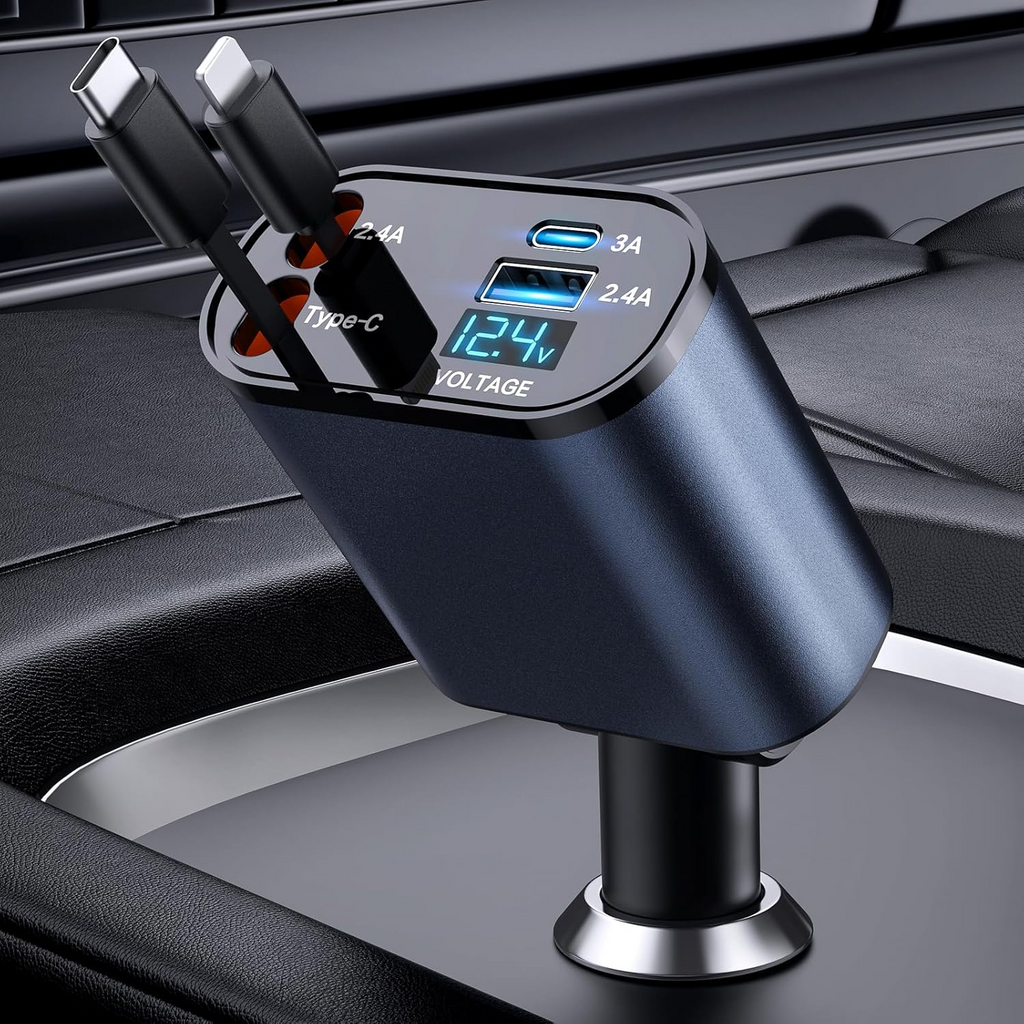 SpeedCharge 4-i-1 Billader | hurtig biloplader