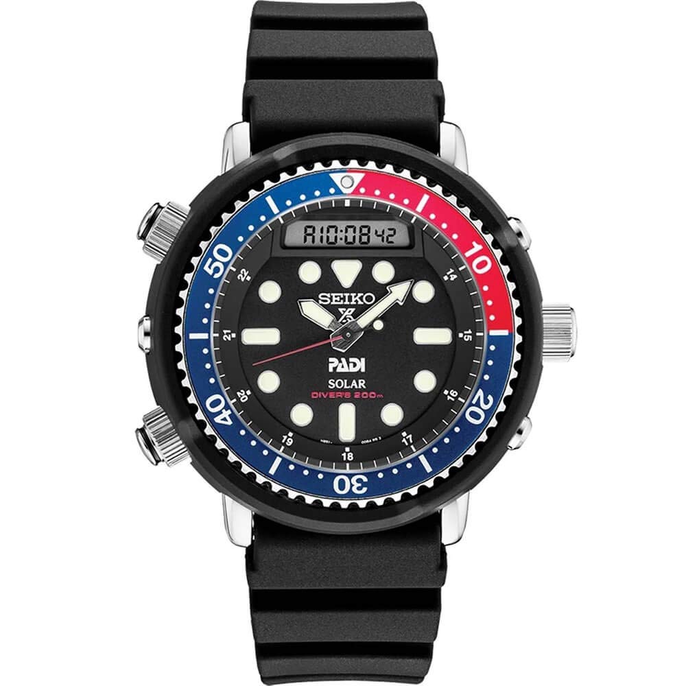 Seiko Prospex Solar Hybrid Adventurer | solar hybrid dykkerur