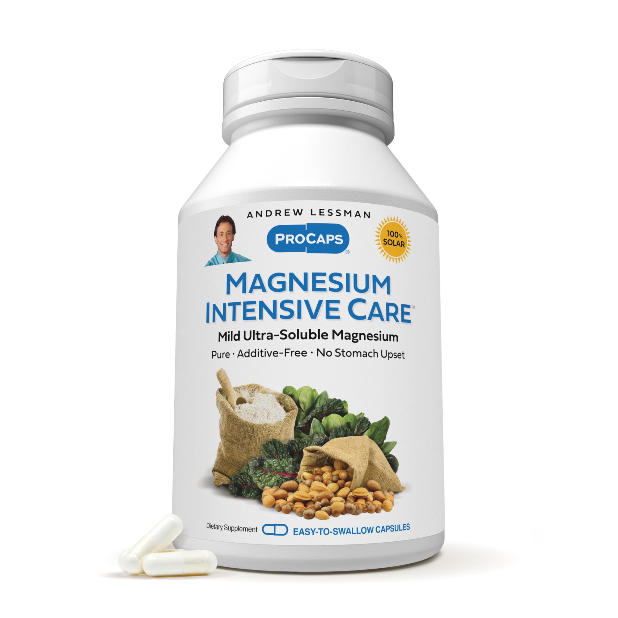 Essential Magnesium 500 Caps by Andrew Lessman | heart health magnesium capsules