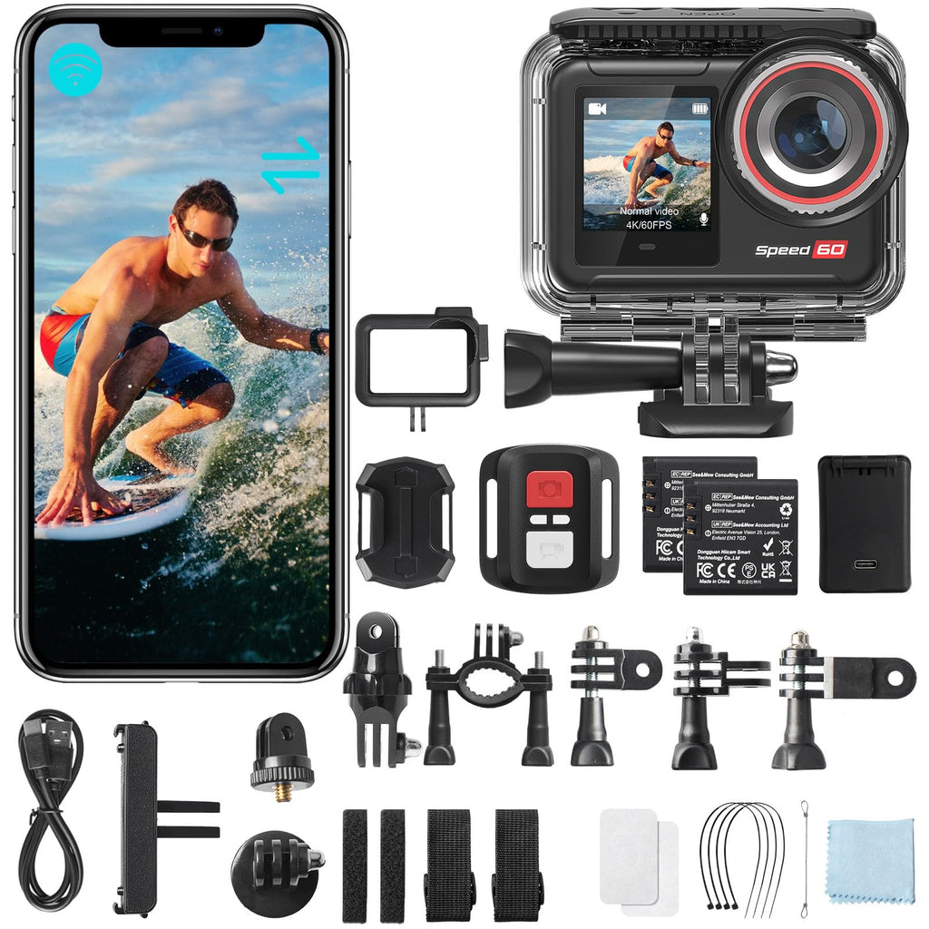 Hiicam Peak 60 4K Action Cam