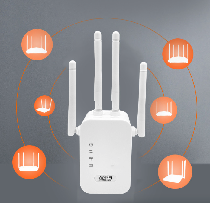 WiFi Range Extender Internet Booster Network Router Wireless Signal Repeater |