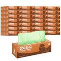 50 Rolls Dog Waste Bags 10000 Count Dog Trash Bags Leak Proof Pet Bags Doggie Poop Roll Waste Bags Dog Thick Plastic Bag for Home Park Outdoor Travel Pet Supplies (Dark Green) | leak proof dog bags