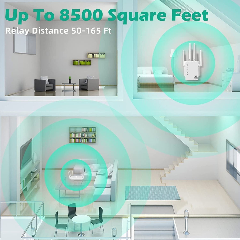 WiFi Range Extender Internet Booster Network Router Wireless Signal Repeater |