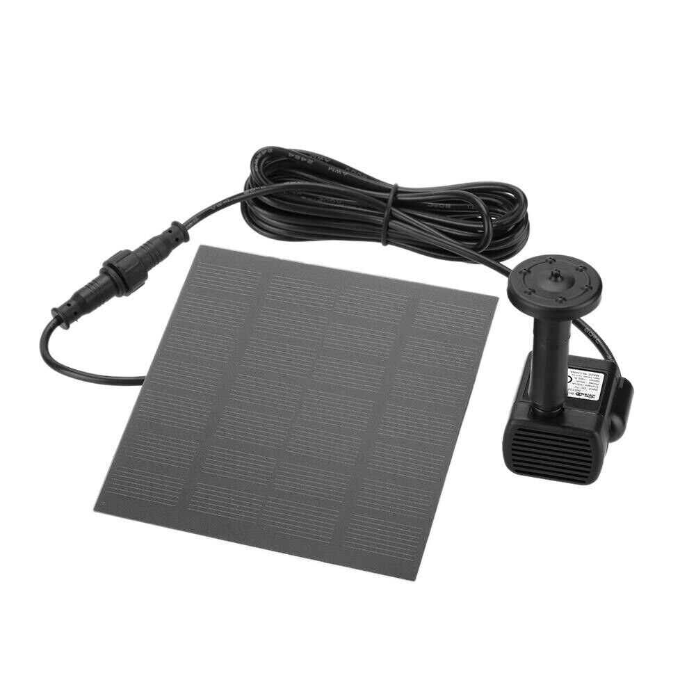 Solar Splash Fountain: Bird Bath & Garden Essential | automatic solar water feature