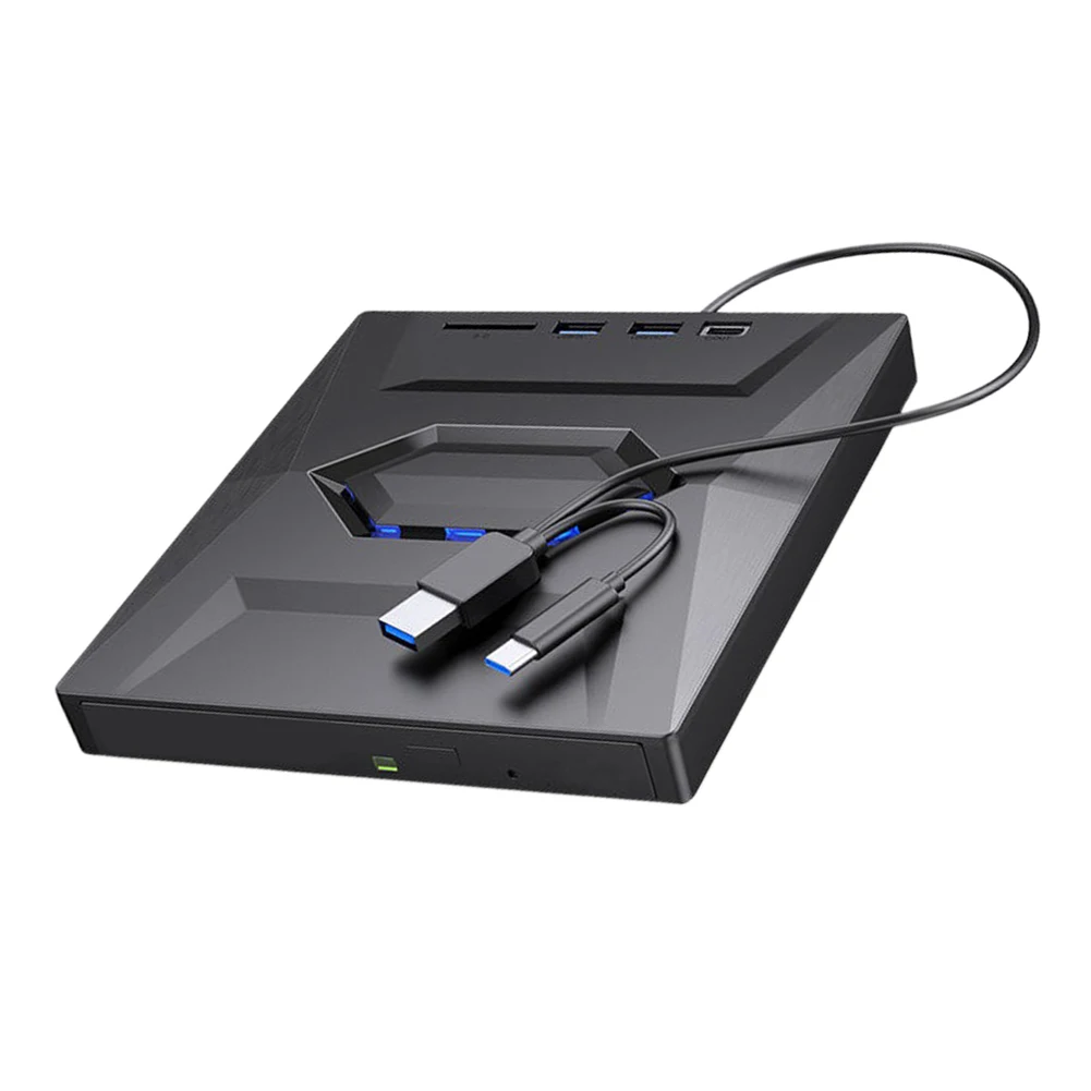 USB 3.0 ekstern CD/DVD-drev til PC og Mac | eksternt CD DVD-drev
