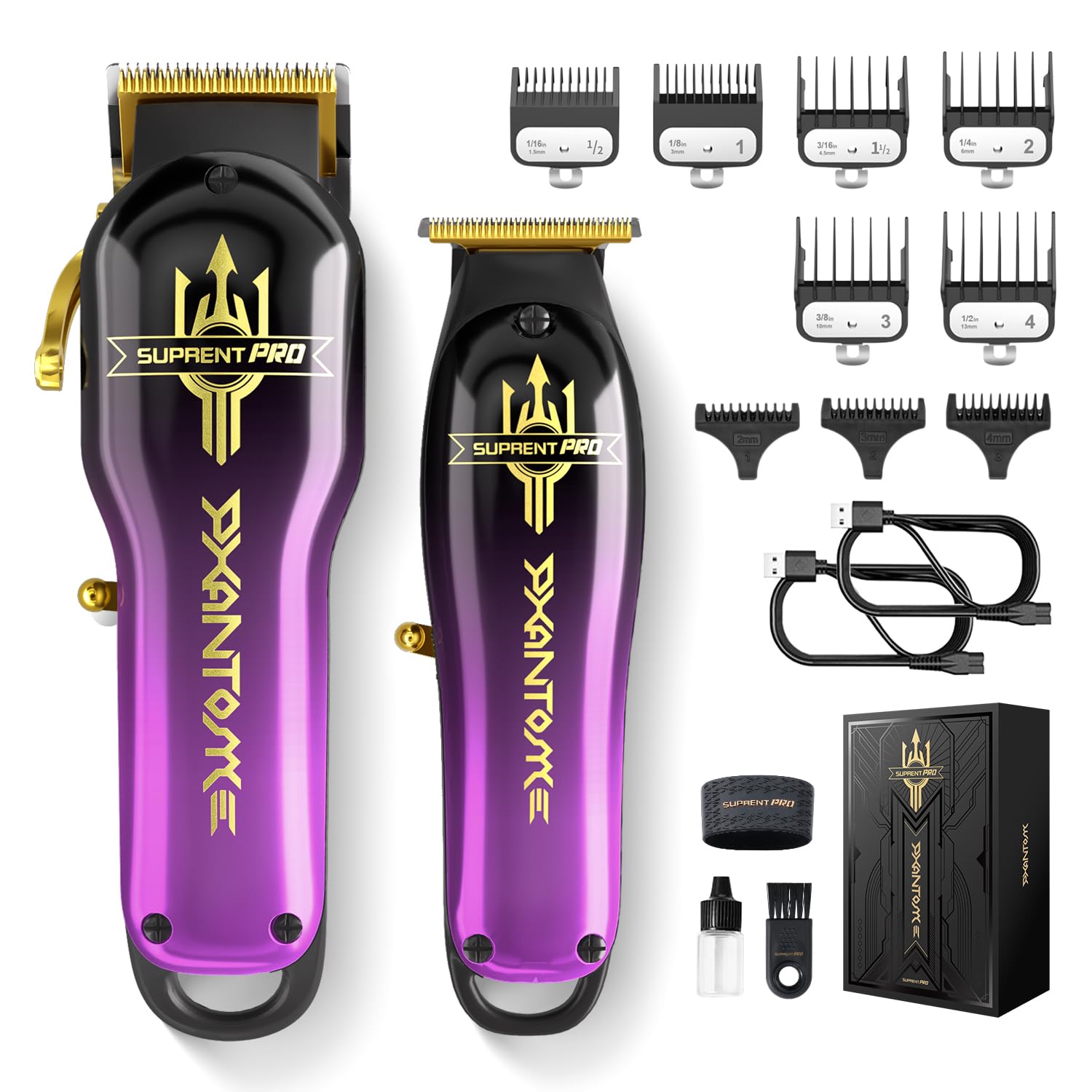 SUPRENT® PRO Brushless Hair Clipper Set | professional hair clipper set