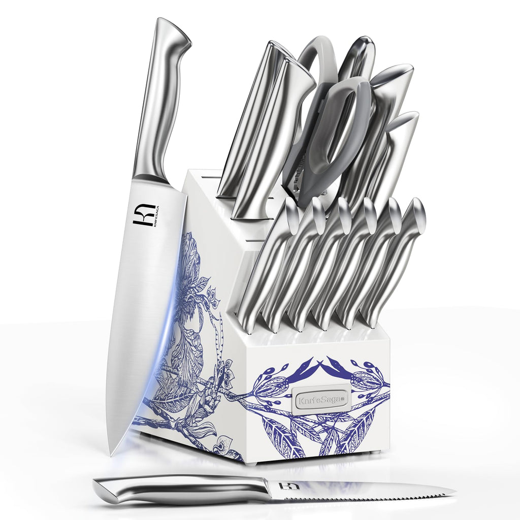 Phantom Iris X5 - 15-Piece Precision Chef Knife Set | professional chef knife set