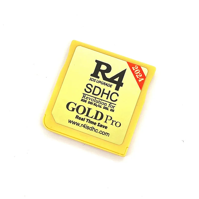 2024 Version R4 Gold Pro SDHC R4i For DS/3DS/2DS Revolution Cartridge + USB | high speed gaming card