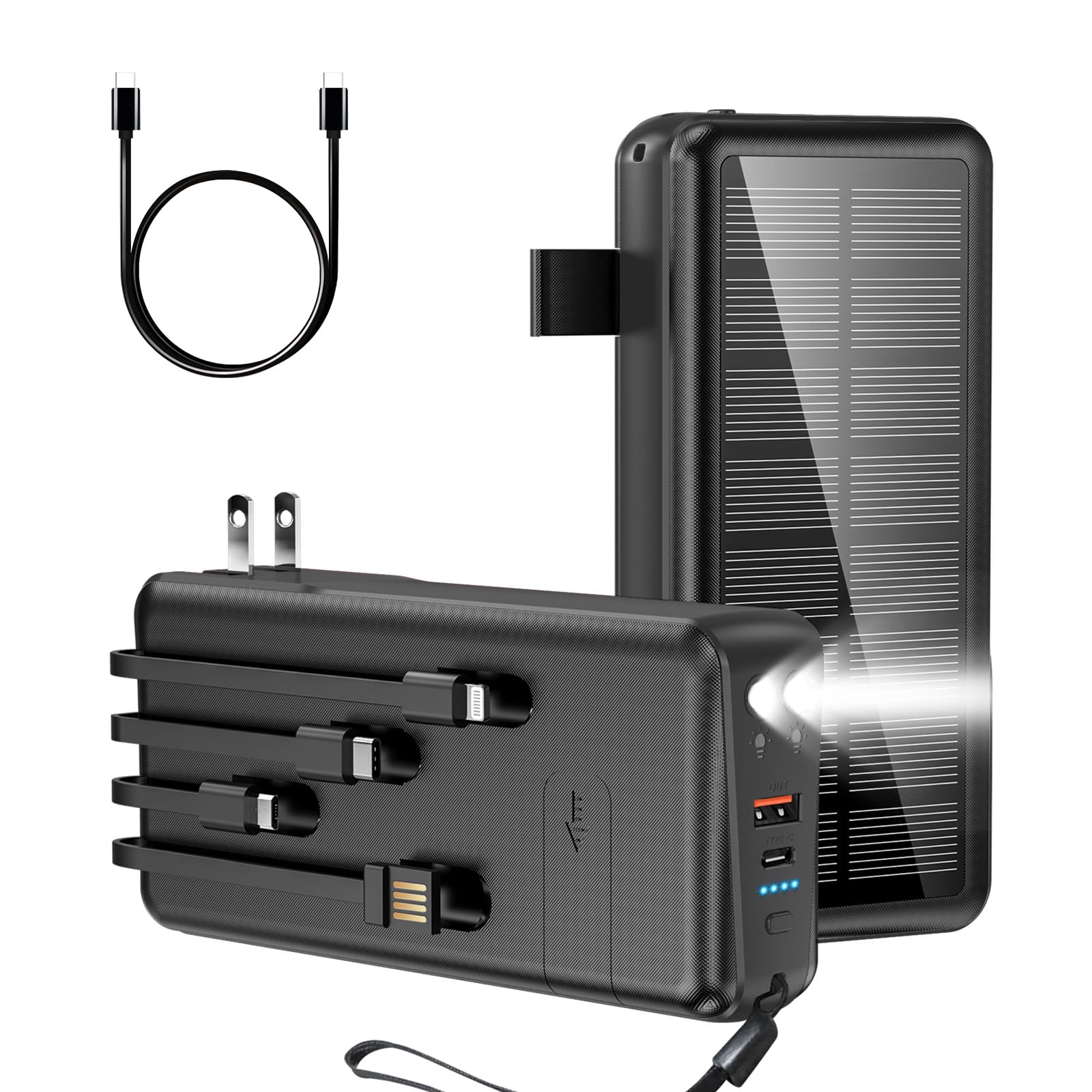 SolarBoost 50K mAh Fast Charge Power Bank | portable power bank 50K mAh