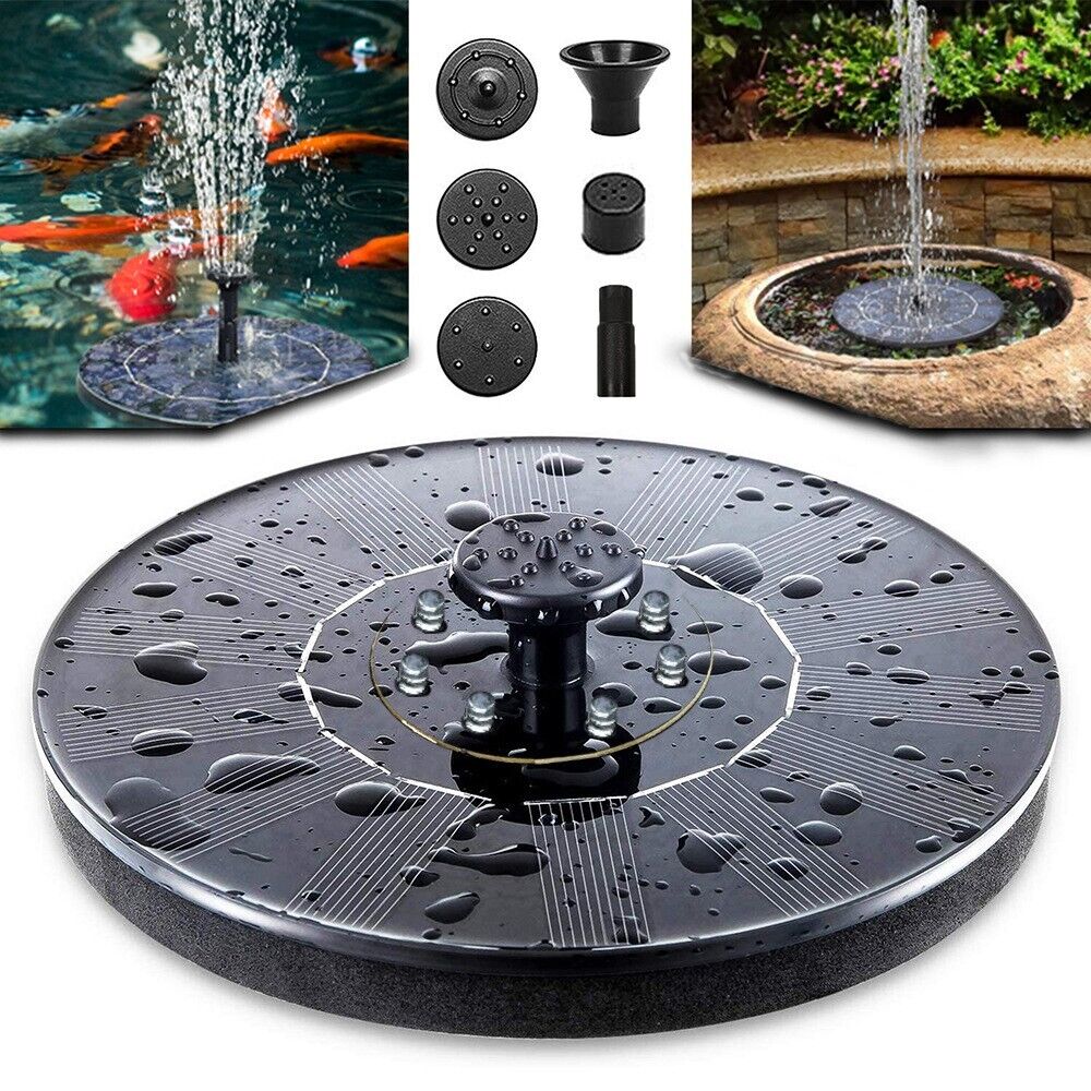 Solar Essence 1.4W Bird Bath Fountain