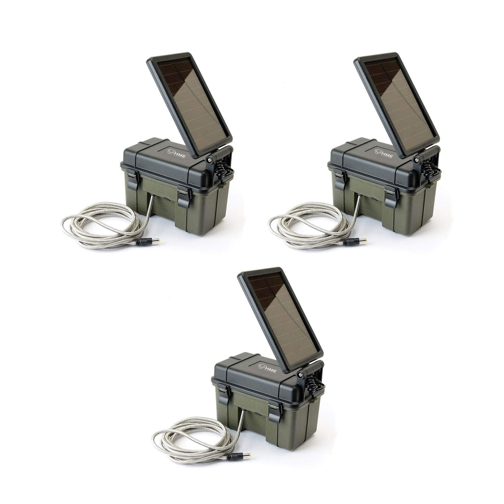 TrailVision Solar Power Pack Trio | portable solar battery
