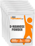 BulkSupplements Pure D-Mannose Powder - Urinary Health Formula 2000mg - Unflavored & Gluten-Free 5kg | urinary health powder