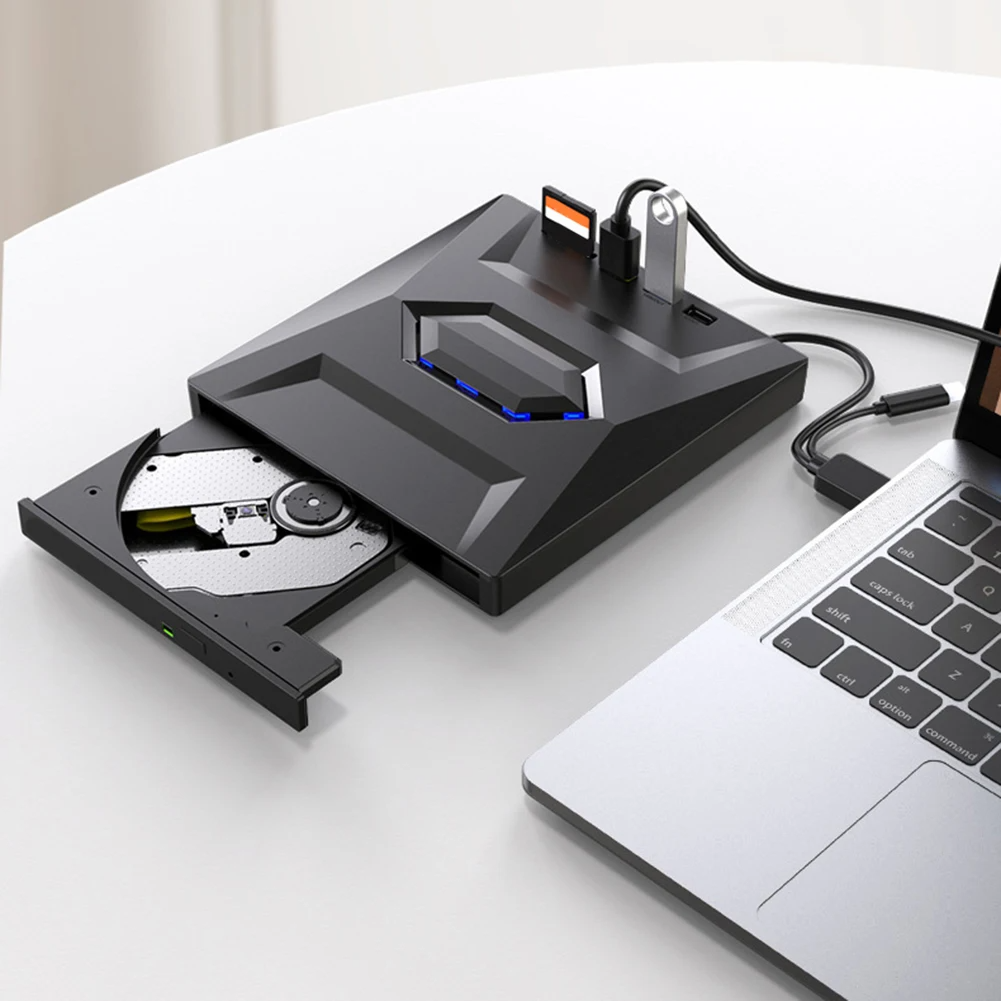USB 3.0 ekstern CD/DVD-drev til PC og Mac | eksternt CD DVD-drev