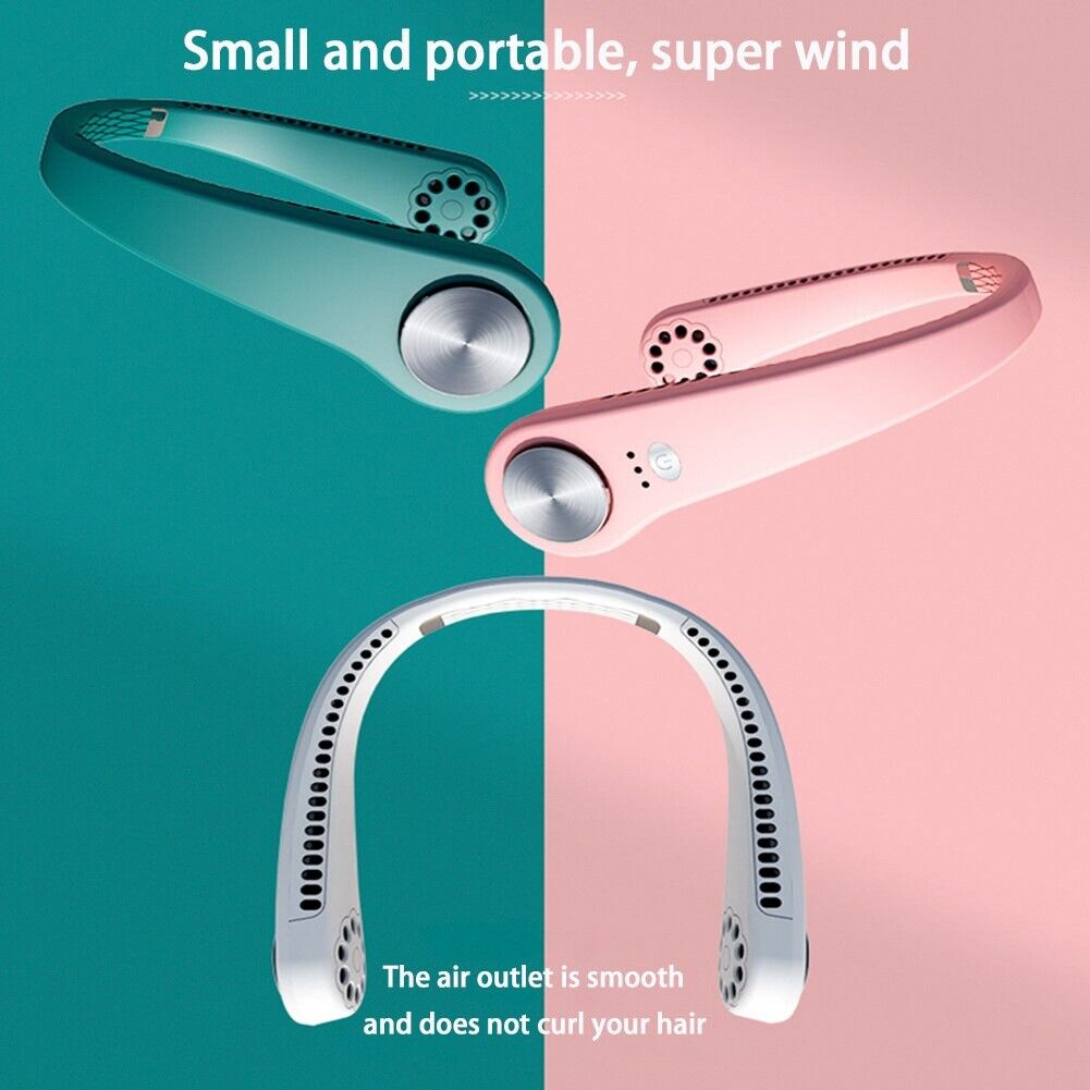 USB Wearable Neck Fan Air Cooler | portable neck cooler