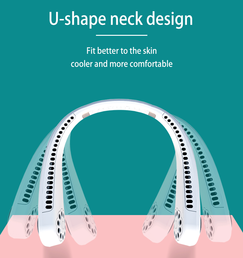 USB Wearable Neck Fan Air Cooler | portable neck cooler