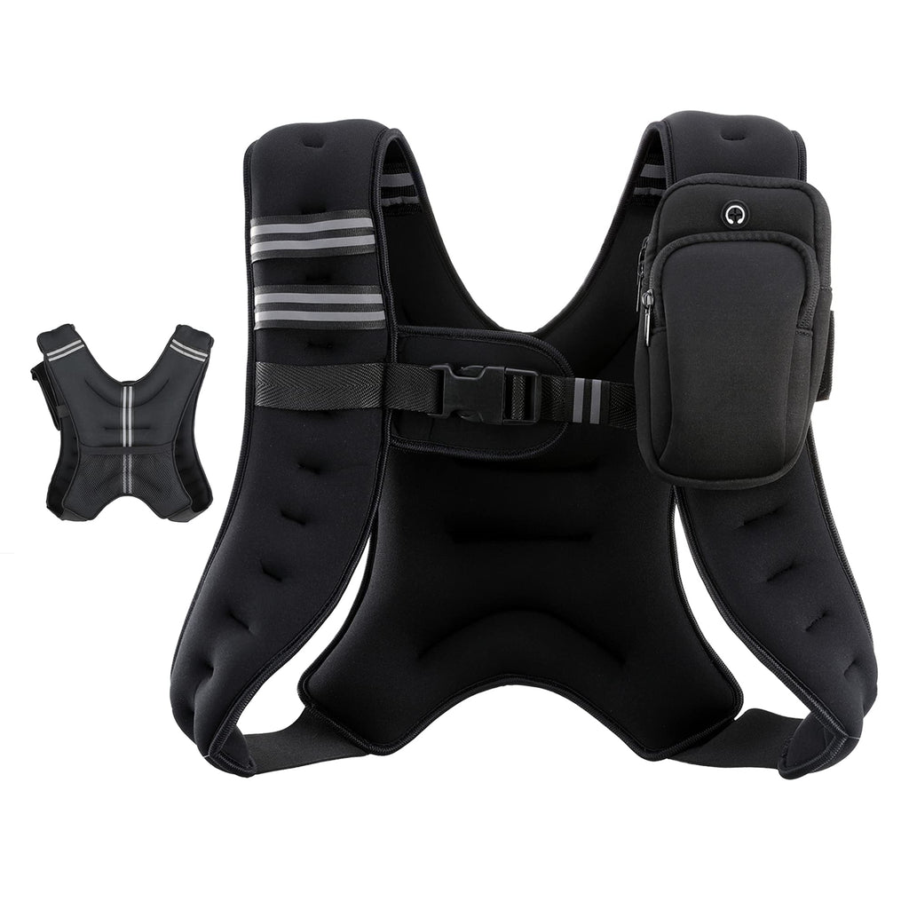 ZELUS 20lb Fitness Weight Vest | adjustable weight vest