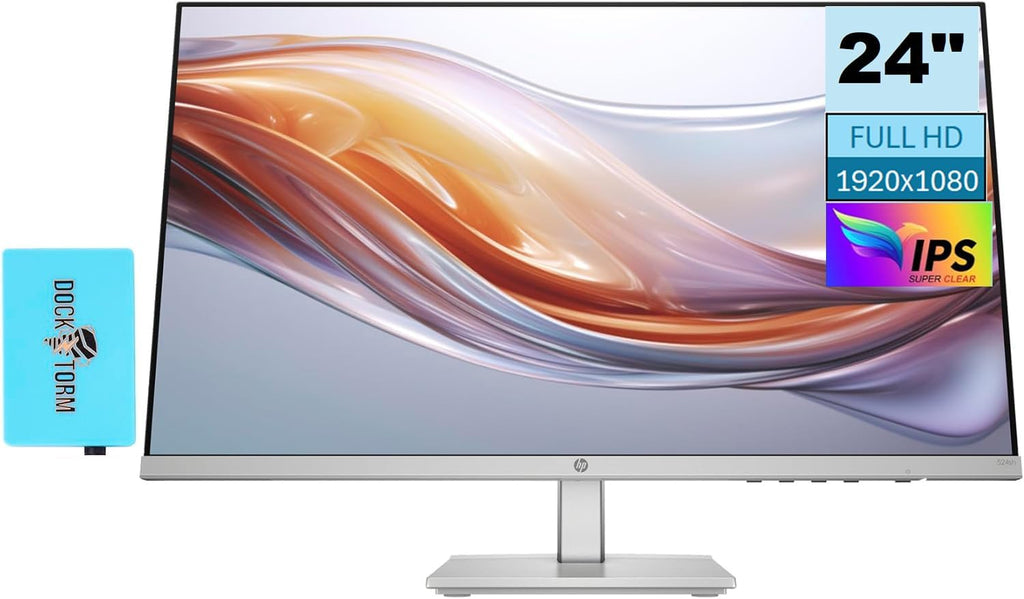 HP Series 5 524sh FHD 24-inch Monitor - 2024 Model | 24 inch FHD monitor