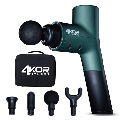 4KOR Fitness Silent Percussion Recovery Massager | portable muscle massager