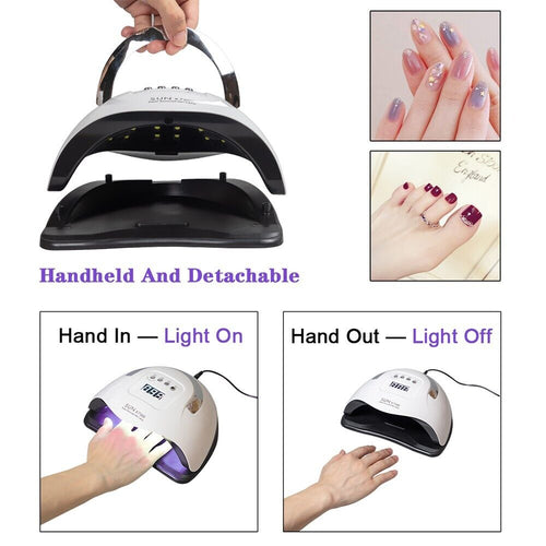220W Quick-Dry LED Nail Lamp | quick dry nail lamp