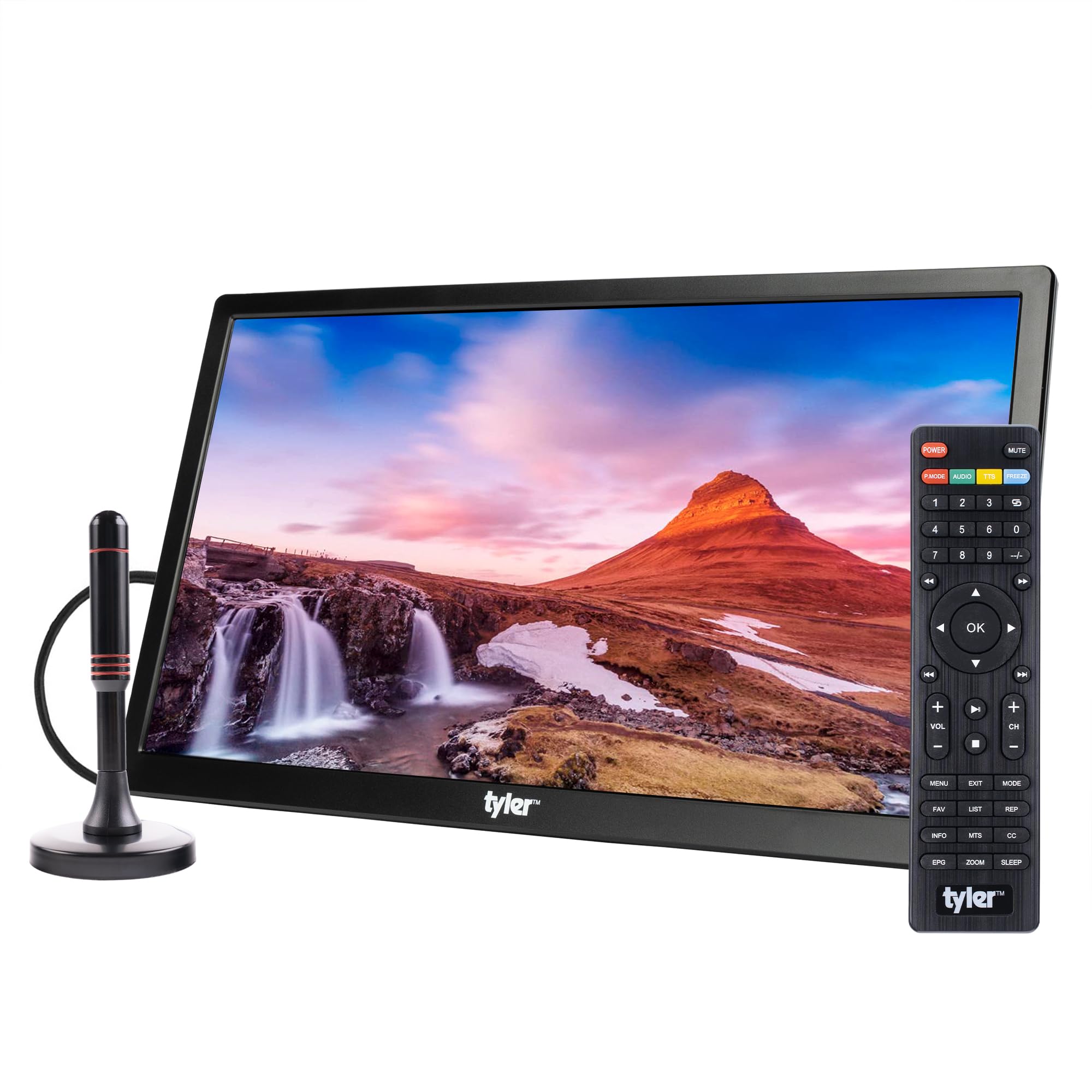 Tyler 13" Mobile HD-TV with HDMI and USB | portable outdoor TV