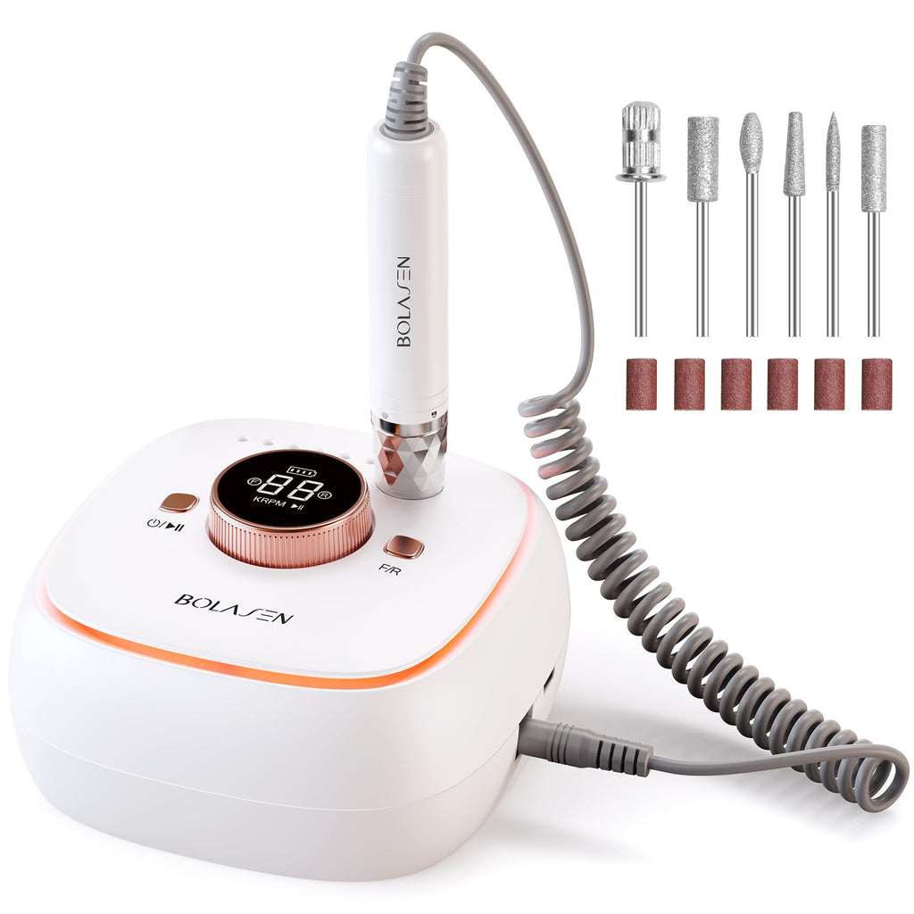 HaloDrill Pro 40.000 U/min kabellose Nagelfeile | professionelle Nagelfeile