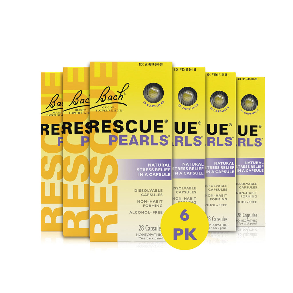 Bach RESCUE Pearls Natural Stress Ease - Vanilla Orange | natural stress relief