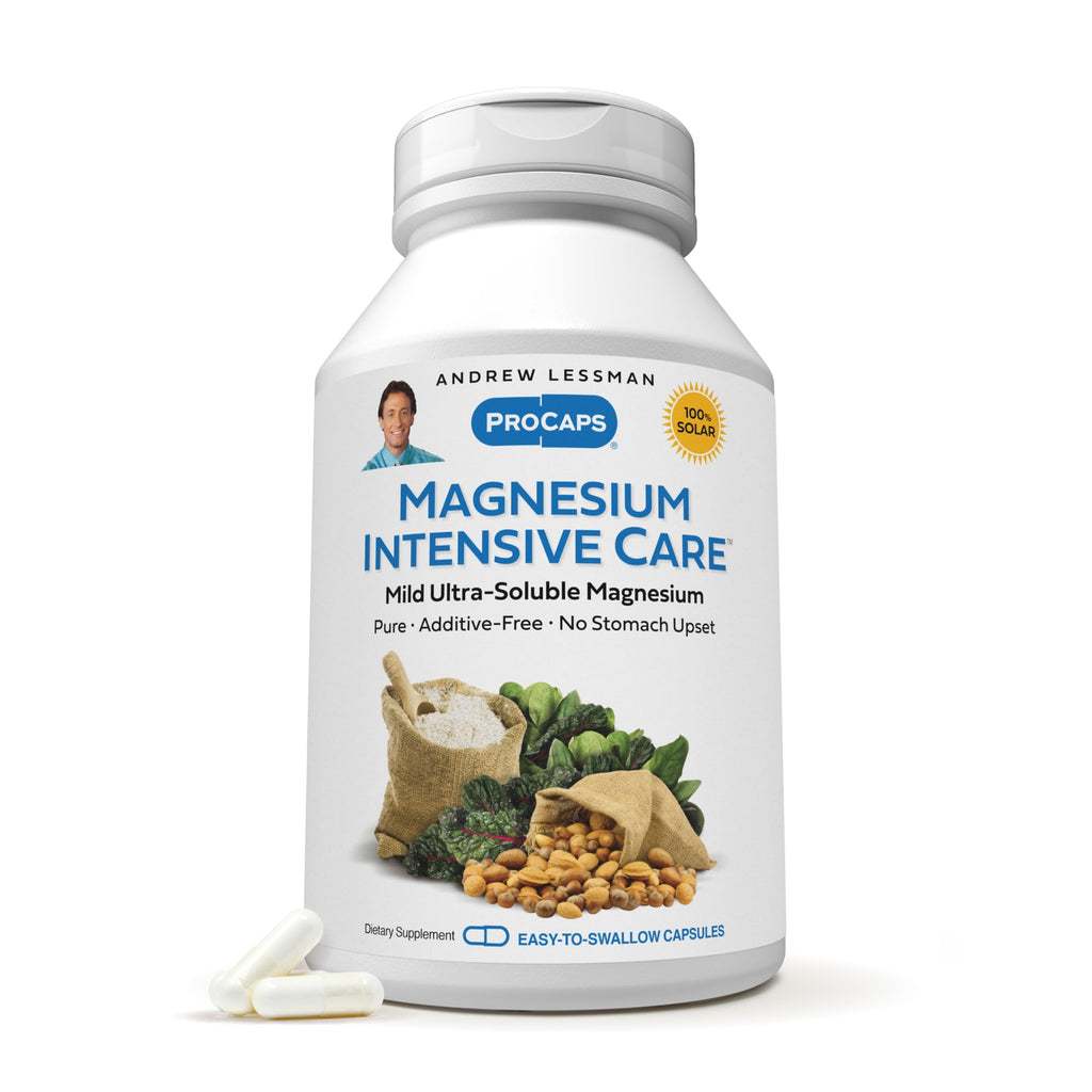 Essential Magnesium 500 kapsler af Andrew Lessman | magnesiumkapsler til hjertekarsystemet