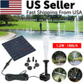 Solar Splash Fountain: Bird Bath & Garden Essential | automatic solar water feature