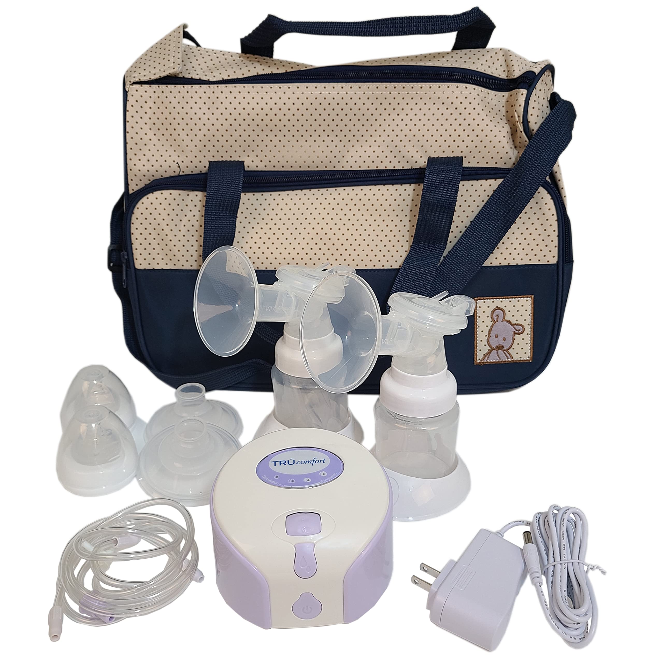 Trucomfort Dual Electric Breast Pump with Adjustable Settings