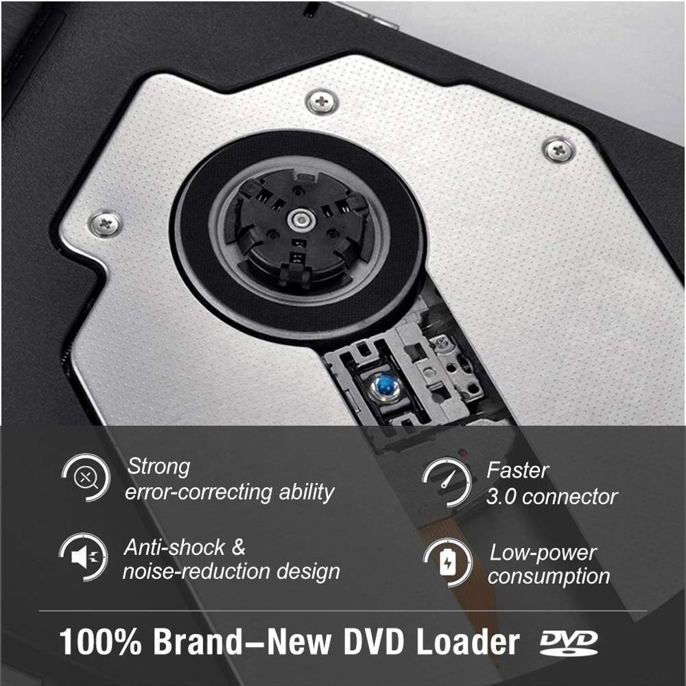 Højhastigheds USB ekstern DVD-brænder | ekstern DVD-brænder