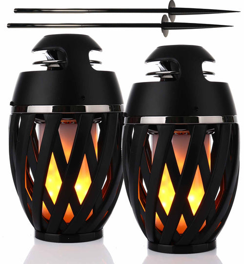 2-Pack TWS Bluetooth Flame Torch Speakers | wireless flame speakers