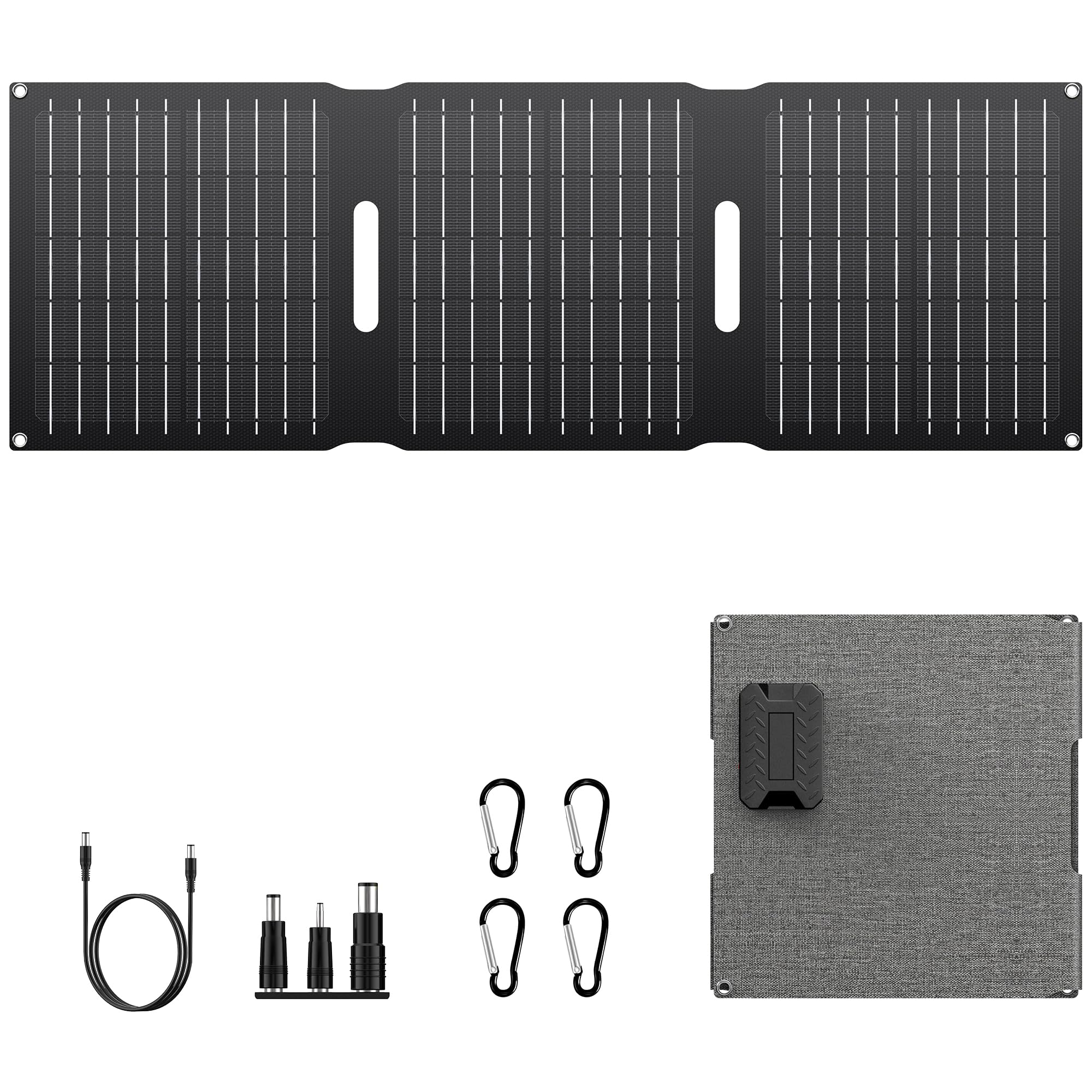 Powkey 22W High-Efficiency Foldable Solar Charger | foldable solar panels