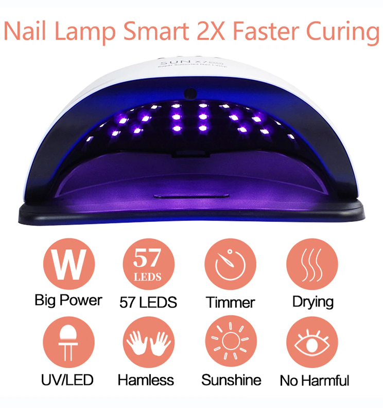 220W Quick-Dry LED Nail Lamp | quick dry nail lamp