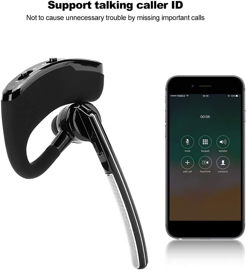 ClearSound Bluetooth Headset for Truckers | comfortable Bluetooth headset