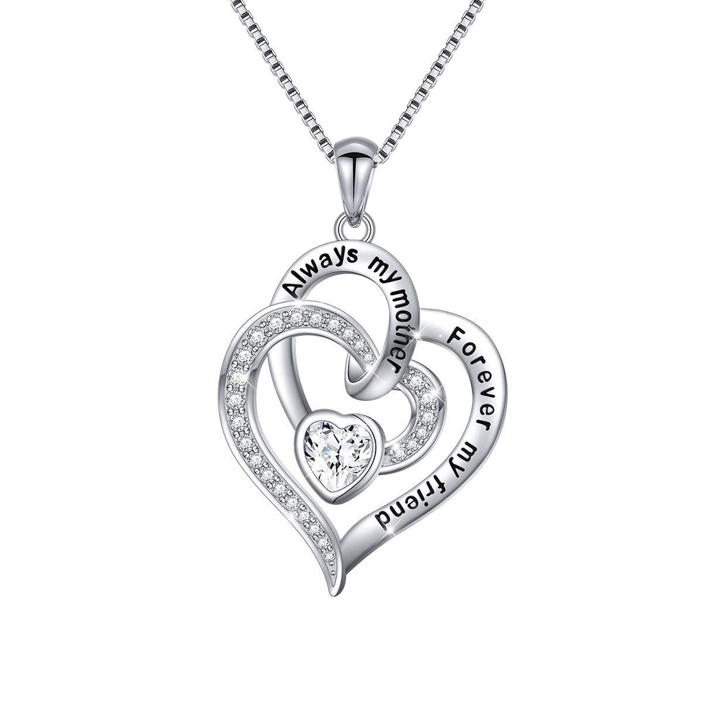 Eternal Bond Heart Necklace - Mother's Day & Christmas Gift | personalized mother's day gift
