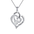 Eternal Bond Heart Necklace - Mother's Day & Christmas Gift | personalized mother's day gift