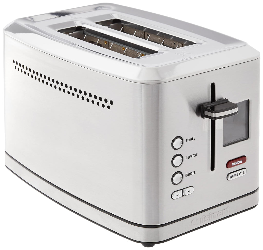Cuisinart Sleek Silver 2-Slice Digital Toaster | digital toaster for sale