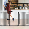 HEMRORO MaxiSafe Justerbar Baby- & Kæledyrsgitter 66.5-75.8"