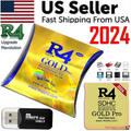2024 Version R4 Gold Pro SDHC R4i For DS/3DS/2DS Revolution Cartridge + USB | high speed gaming card