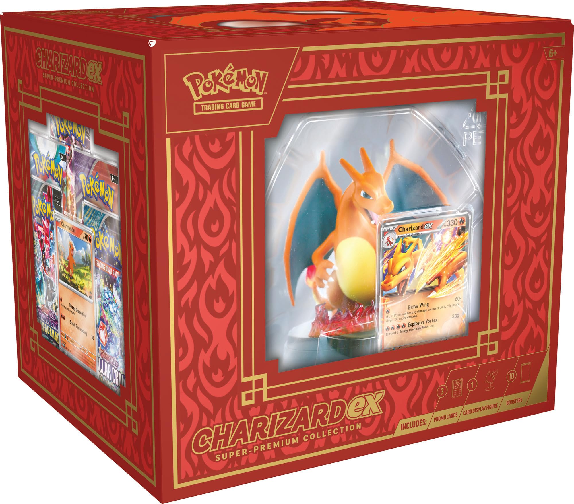 Charizard EX Elite Trainer Box | Pokemon trading card collectibles