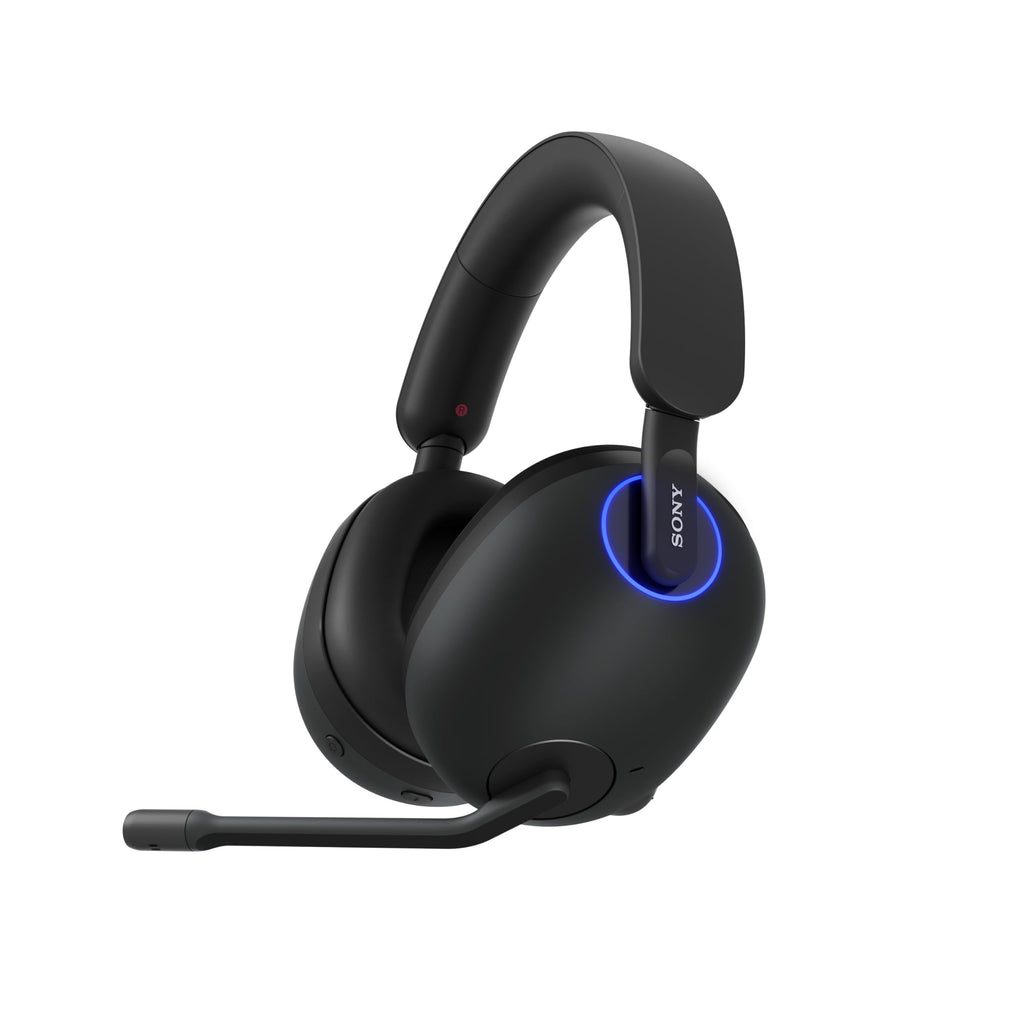 Sony INZONE H9 trådløst gaming-headset Bluetooth-headset med mikrofon Over-ear-hovedtelefoner med 360 Spatial Sound Dual Sensor Noise Cancelling-teknologi H9 gaming-headset WH-G900N (sort) Bluetooth gaming-headset
